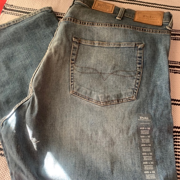 polo hampton relaxed straight jeans